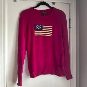 Lauren Ralph Lauren Flag Sweater